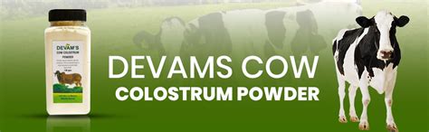 DEVAM'S Cow Colostrum Powder 150 Gram |Ethically Sourced |100% Natural ...