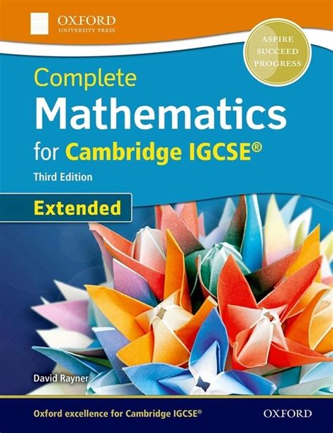 Complete Mathematics for Cambridge IGCSERG Extended
