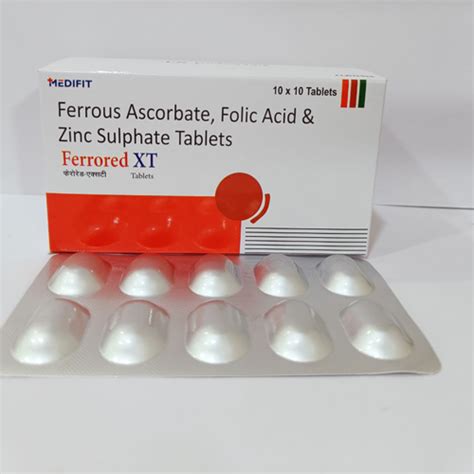 FERRORED- XT Tablets Medifit Pharmaceuticals