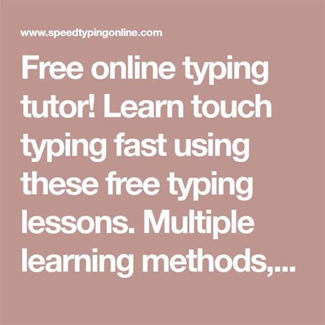 Typing Learning Free 的图像结果