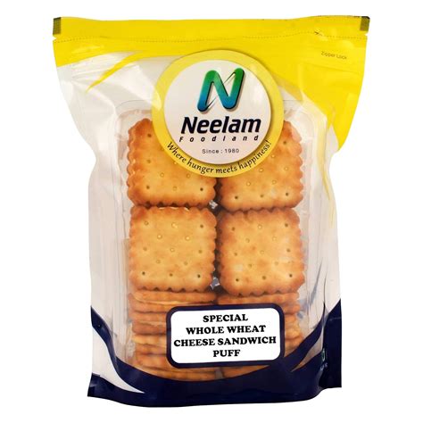 Neelam Foodland Sandwich, Cheese Biscuit, 180g : Amazon.in: Grocery ...