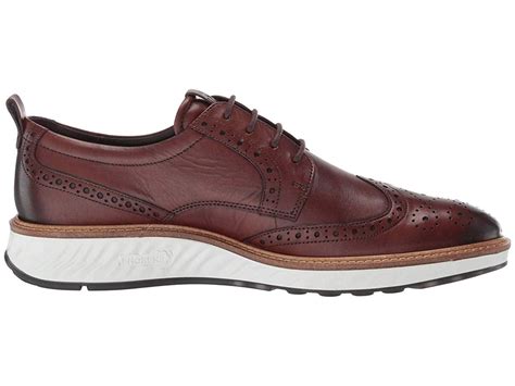 Buy ECCO ST1 Hybrid Brogue Tie Cognac Online India | Ubuy