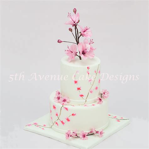 Cherry Blossom Cake Tutorial 的图像结果