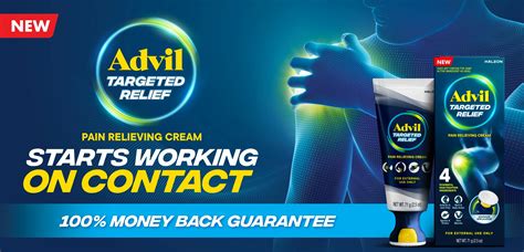 Advil Targeted Relief: Money Back Guarantee | Advil