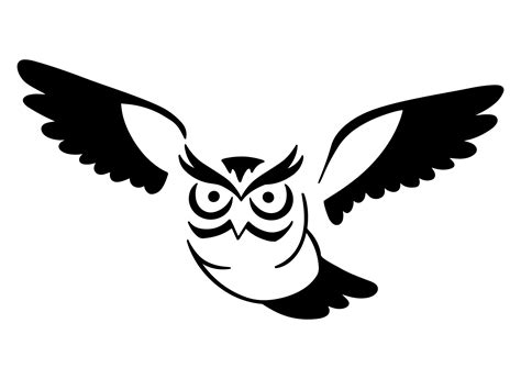 Owl Pumpkin Carving Stencils - 10 Free PDF Printables | Printablee