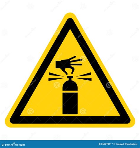 High Pressure Symbol Sign, Vector Illustration, Isolate on White ...