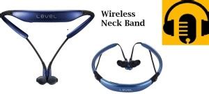Bygaura N543_level NAX Bluetooth Neck Band For EntertainNent Blue only ...