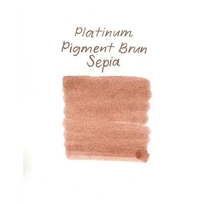 Platinum Pigment Brun Sepia Brown Ink - 60ml | Buy Online | Platinum ...