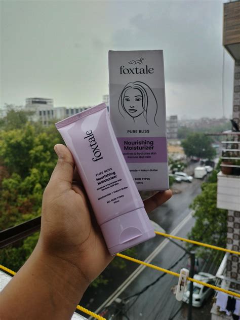 Foxtale Nourishing Face Moisturizer with Niacinamide for 24 Hr ...