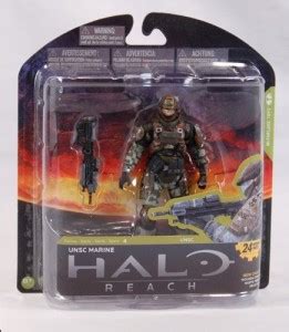 McFARLANE Toys Halo Reach Series 4 UNSC Marine Major Action Figure ...