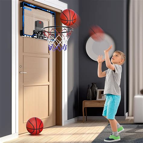 HopeRock Indoor Mini Basketball Hoop for Kids, Basketball Hoops Over ...