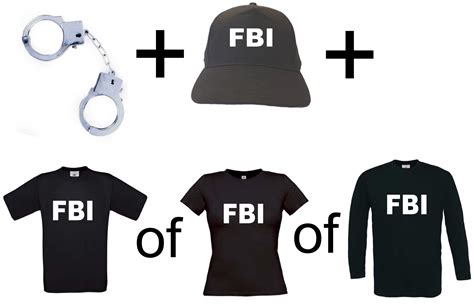 Fbi set handboeien FBI pet en FBI t-shirt
