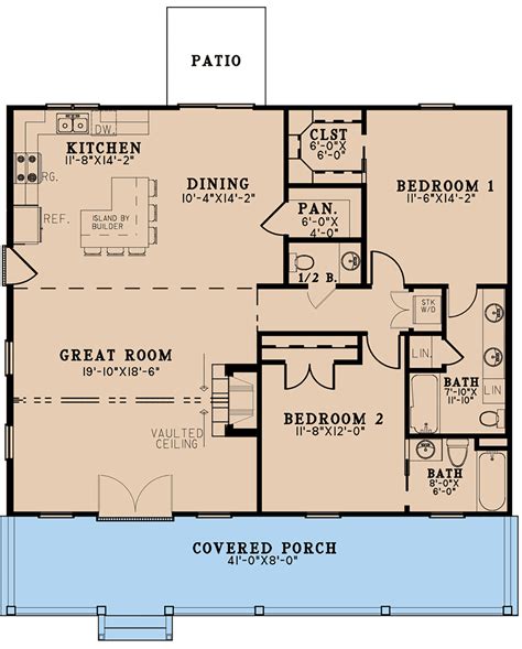 2 Bedroom House Floor Plans With Dimensions | Psoriasisguru.com