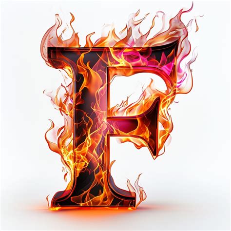 Floral Decorative Uppercase F Letter Design Monogram - Playground