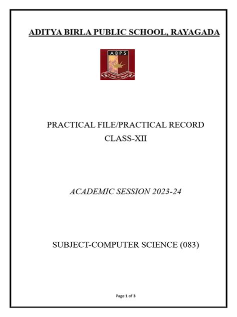 Image result for Computer Practical Papers