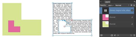 Image result for Affinity Publisher Text Frame Shape