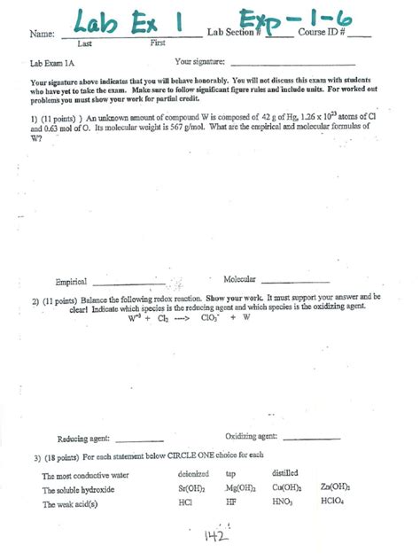 Image result for Sample Lab Practical Exam