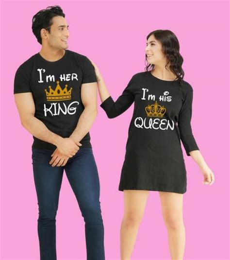 Couple T-Shirts - Upto 50% to 80% OFF on Couple T-Shirts Online ...
