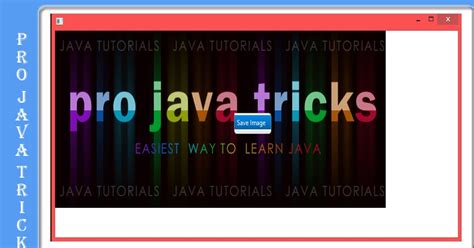 How to Save Java File 的图像结果