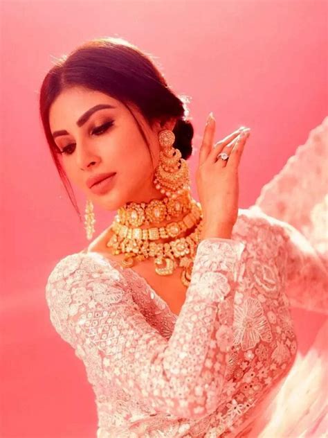 Mouni Roy: Desi diva in embellished sarees | Times of India