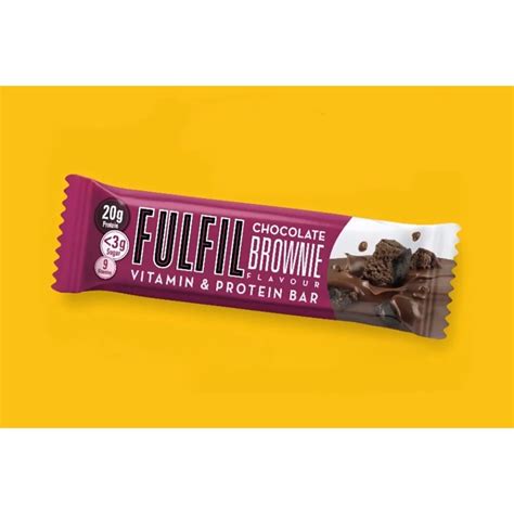 Jual Fulfill Keto Chocolate Hazelnut Brownie Protein Bar Healthy Snack ...