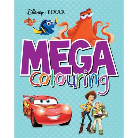 Disney Pixar Mega Colouring – Juplay World