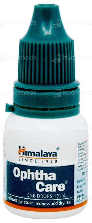 Opthacare Eye Drops 10 Ml - Uses, Side Effects, Dosage, Price | Truemeds