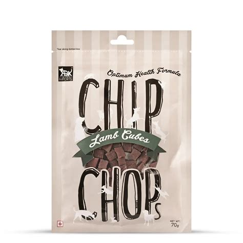 Chip Chops Lamb Cubes Dog Meaty Treat - 70g | Zigly