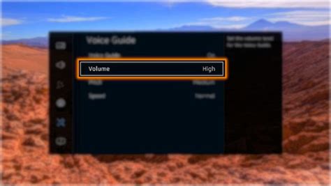 How to enable Voice guide settings in Series 6 4K UHD TV(KU6470 ...
