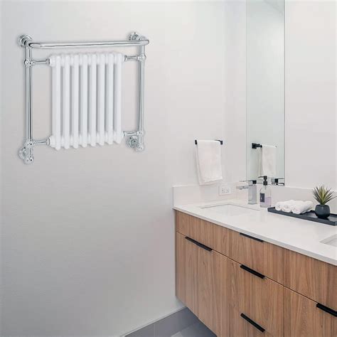 Buy AQUAWORLD Traditional Victorian Style Bathroom Heated Towel Rail ...
