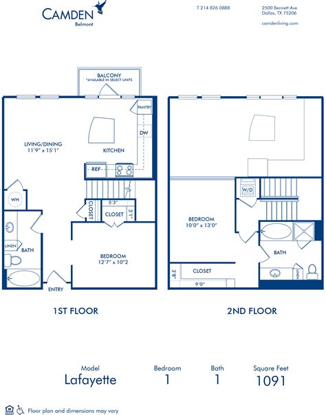 1 & 2 Bedroom Apartments in Dallas, TX - Camden Belmont