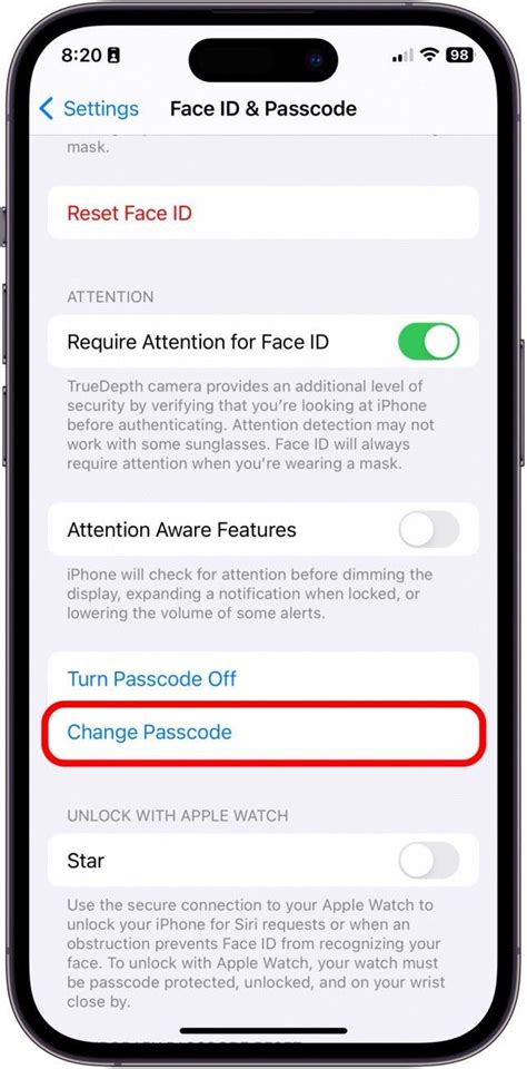 Image result for iOS Enter Old Passcode