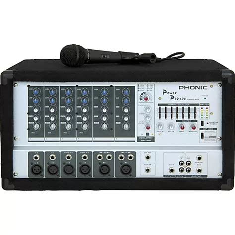 Phonic power pod 620 mixer パワードミキサー PA - www.metrorailnews.in