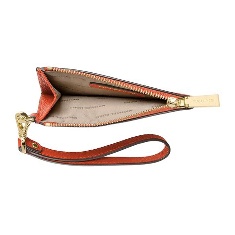 Buy Michael Kors Olive Pebbled Leather Jet Set Small Coin Purse (5"x0.5 ...