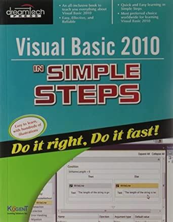 Buy Visual Basic 2010 in Simple Steps Book Online at Low Prices in ...