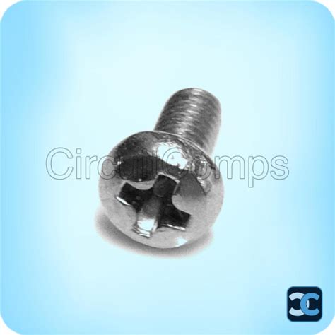M2.5x6mm Phillips Pan Head Screw SS304 Stainless Steel – Circuitcomps