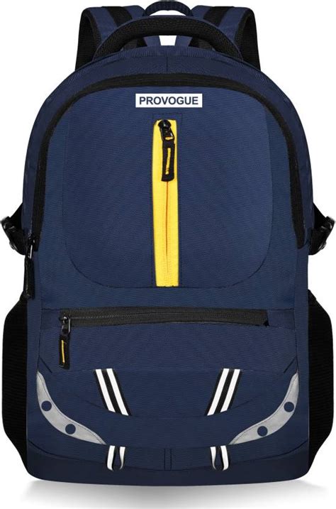 PROVOGUE Spacy unisex school bag with rain cover and reflective strip ...