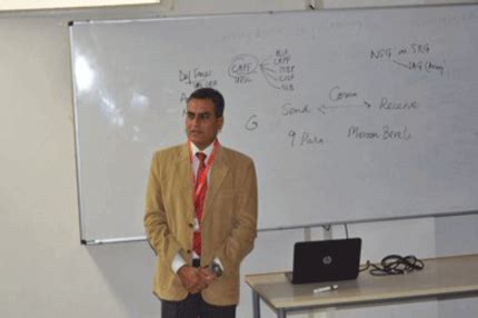 Mr. Abhinav Singh delivered Guest Lecture on “Career Scope in Armed Forces”