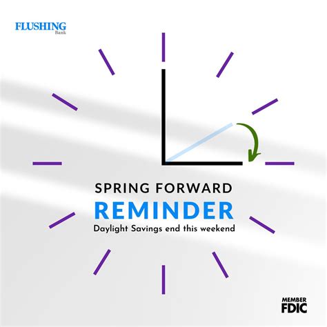 Flushing Bank on LinkedIn: Daylight savings starts tomorrow! Don't ...