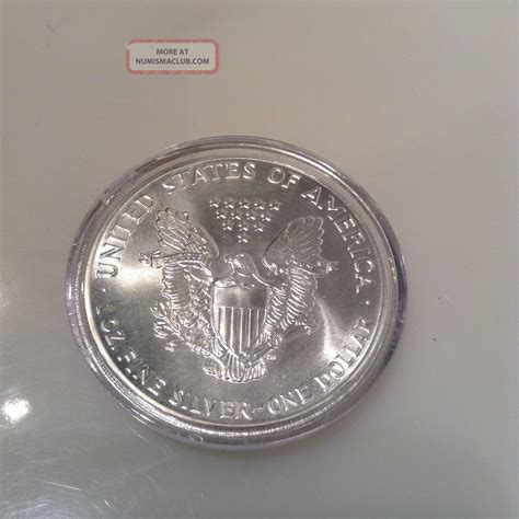 1986 American Silver Eagle. 999 Bu