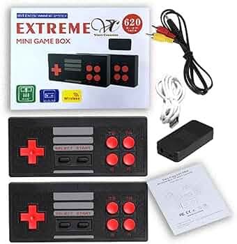 Viart Creation Extreme Mini Plug and Play Wireless Game Box HD 1080p TV ...