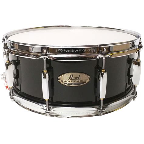 Pearl Session Studio Select 14" x 5,5" Piano Black « Caja