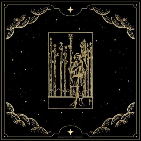 Nine of Wands - Mystic Doorway