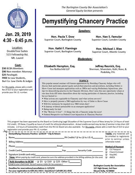 Demystifying Chancery Practice | Archer & Greiner, P.C.