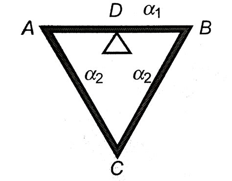 Three rods of equal of length are joined to from an equilateral ...
