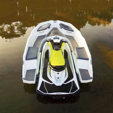 Jet-ski propelled runabout - WAVE BOAT 444 - SEALVER - 5-person max ...