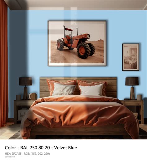 About RAL 250 80 20 - Velvet Blue Color - Color codes | matching colors ...
