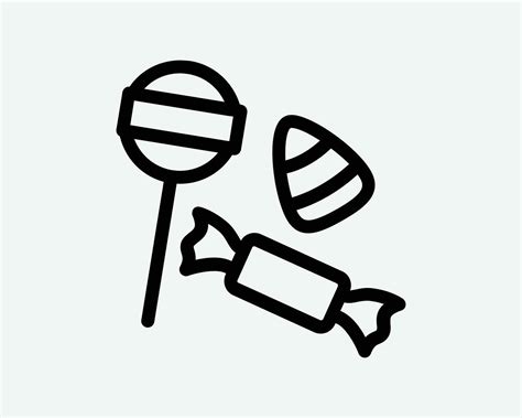 Candy Icon Candies Sweet Sweets Sugar Dessert Lollipop Lolly Snack ...