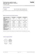 Rotary encoder TBA42 - TWK-ELEKTRONIK GmbH - PDF Catalogs | Technical ...