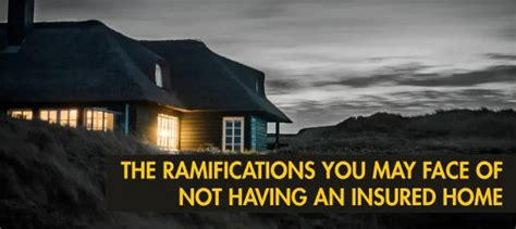 The Ramifications You May Face of Not Having an Insured Home